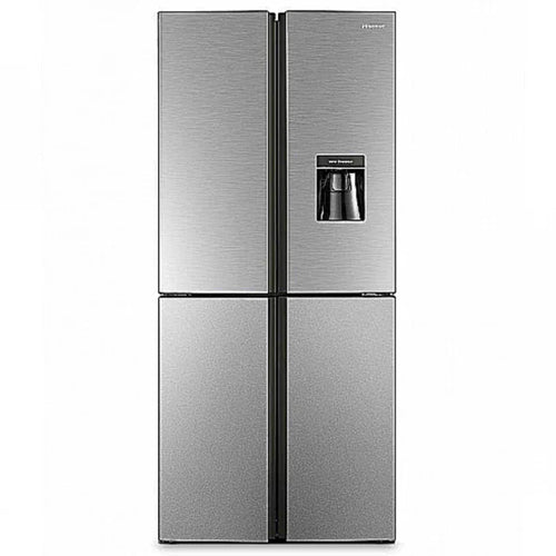 Hisense 392lt Four Door Water Dispenser Fridge, Metallic H520FI-WD