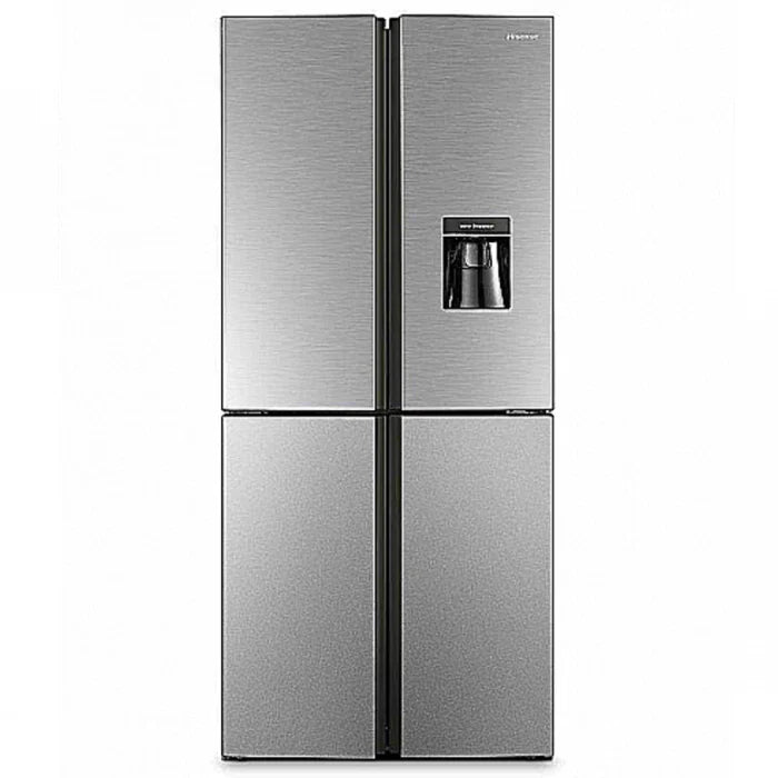Hisense 392lt Four Door Water Dispenser Fridge, Metallic H520FI-WD