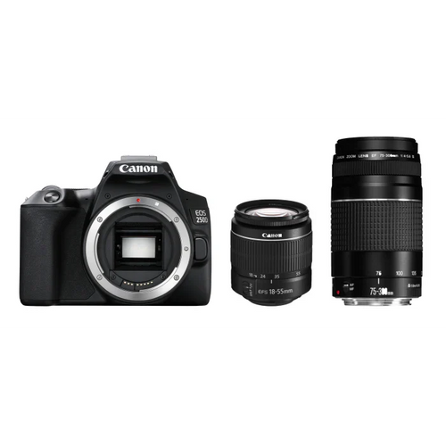 Canon EOS 250D DSLR Double Lens Kit