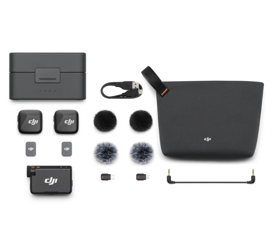DJI Mic Mini (2TX + 1RX + Charging Case)