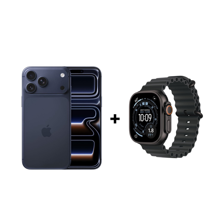Apple iPhone 17 Pro 256GB + Apple Watch Ultra 3 GPS+Cell 49mm Black Bundle