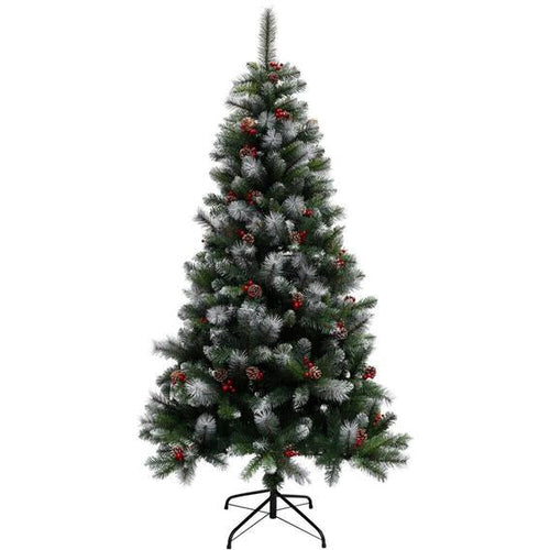 Cone And Berries Tree Green