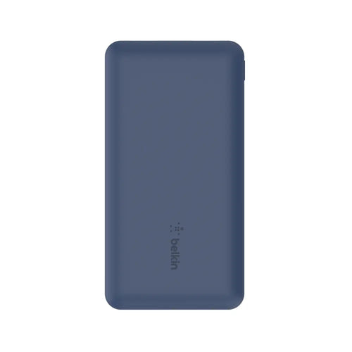 Belkin Boost Up Charge 10 000mAh 3-Port Power Bank + USB-A to USB-C Cable - Blue