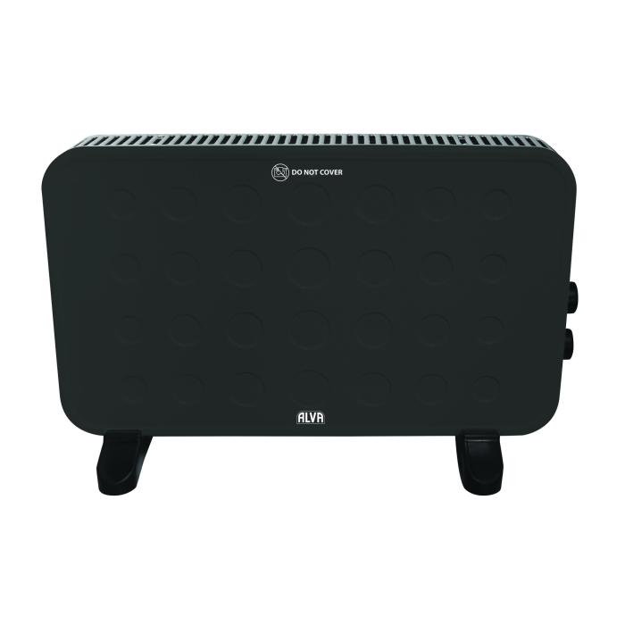 Alva Electric Convection Heater - Black