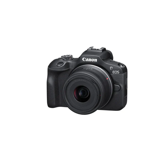 Canon EOS R100 Mirrorless Camera + RF-S 18-45MM Lens