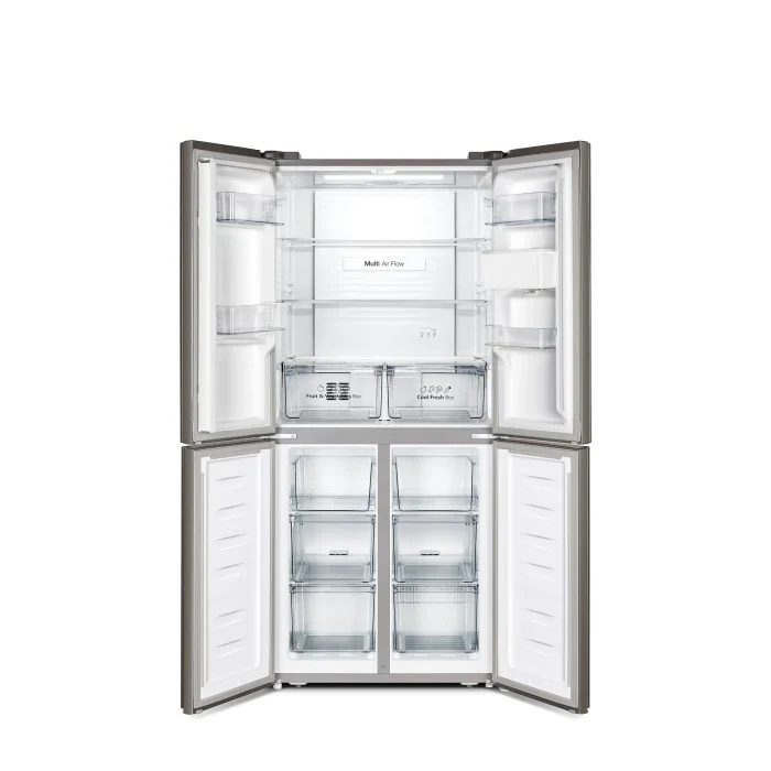 Hisense 392lt Four Door Water Dispenser Fridge, Metallic H520FI-WD