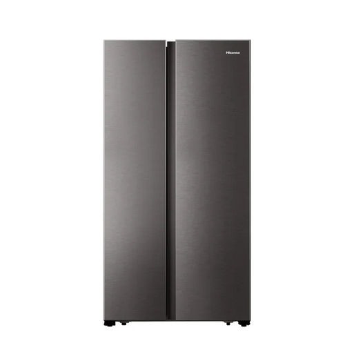 Hisense 516L Side by Side Fridge Freezer Inox H670SIT