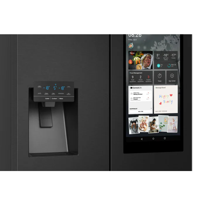 Hisense 536L Four Door Water Dispenser Fridge Black H750FSBIDS