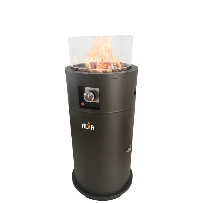 Alva Short Stand Firepit Patio Heater GHP38