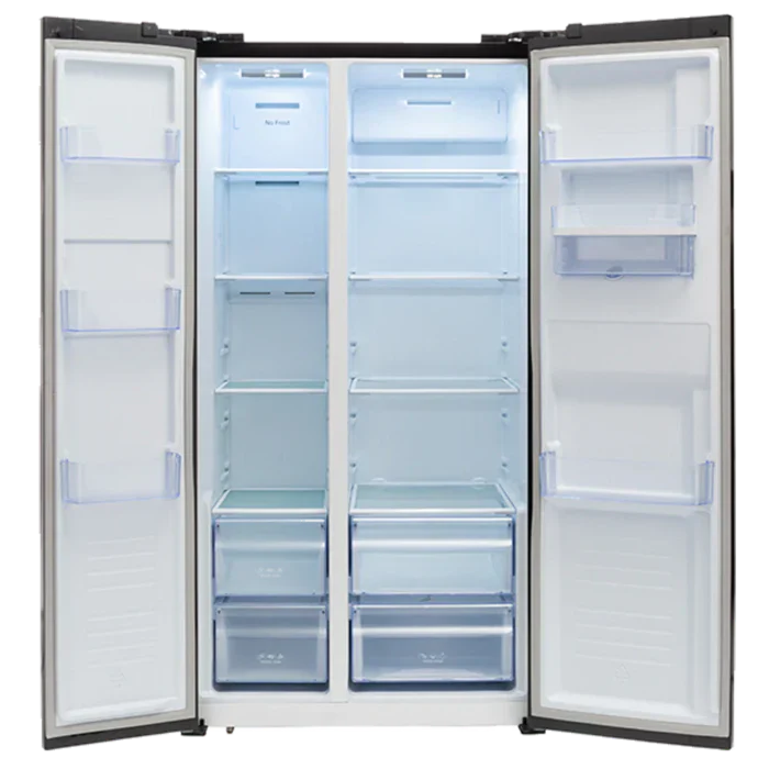 Defy 496L Side By Side Glassdoor Fridge Freezer Water Dispenser DFF456