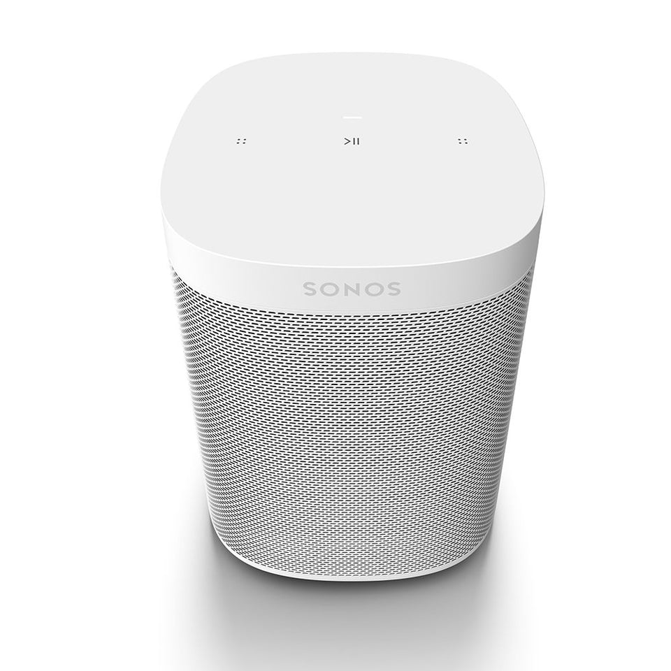 Sonos One Gen2 Ultimate Wireless WiFi Smart Bookshelf Speaker - White