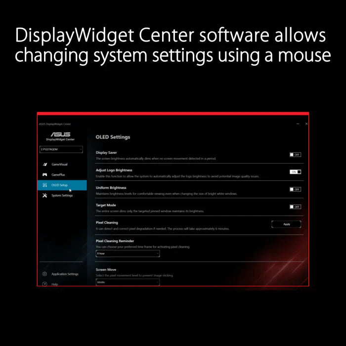 ASUS ROG Swift OLED PG27AQDM