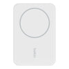 BELKIN BOOSTCHARGE Magnetic Wireless PowerBank 5000 Mah + Stand - For Apple iPhone 12/13/14 and Higher Models - White